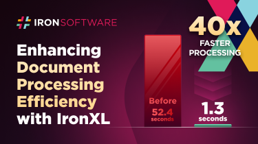 IronXL로 문서 처리 효율성 향상